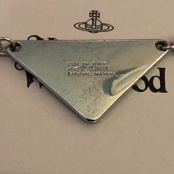 CUSTOM MADE REPURPOSED PRADA NECKLACE - Picture 2 of 2